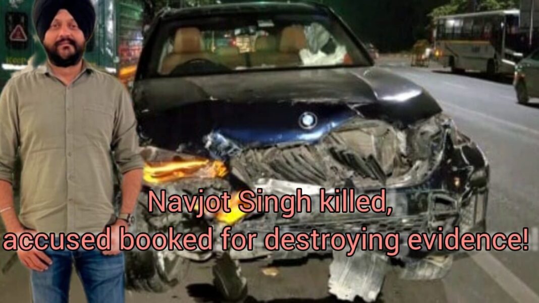 Finance Minister Navjot Singh Killed in Delhi Crash, Accused Booked for Destroying Evidence