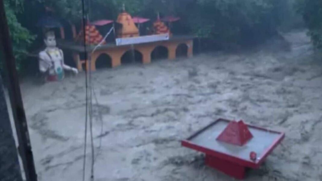 Dehradun’s cloud burst washed away Tapkeshwar Mahadev Temple