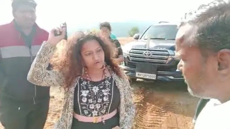 Truck Helper Rescued from Ex-IAS Trainee Pooja Khedkar’s Pune Home